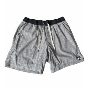 Vuori Shorts Kore Athletic 7” Men's Lined Gray size Medium